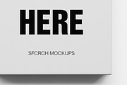 White blank book mockup, a Print Template by SFCRCH MOCKUPS (Thumbnail 5 of 7)