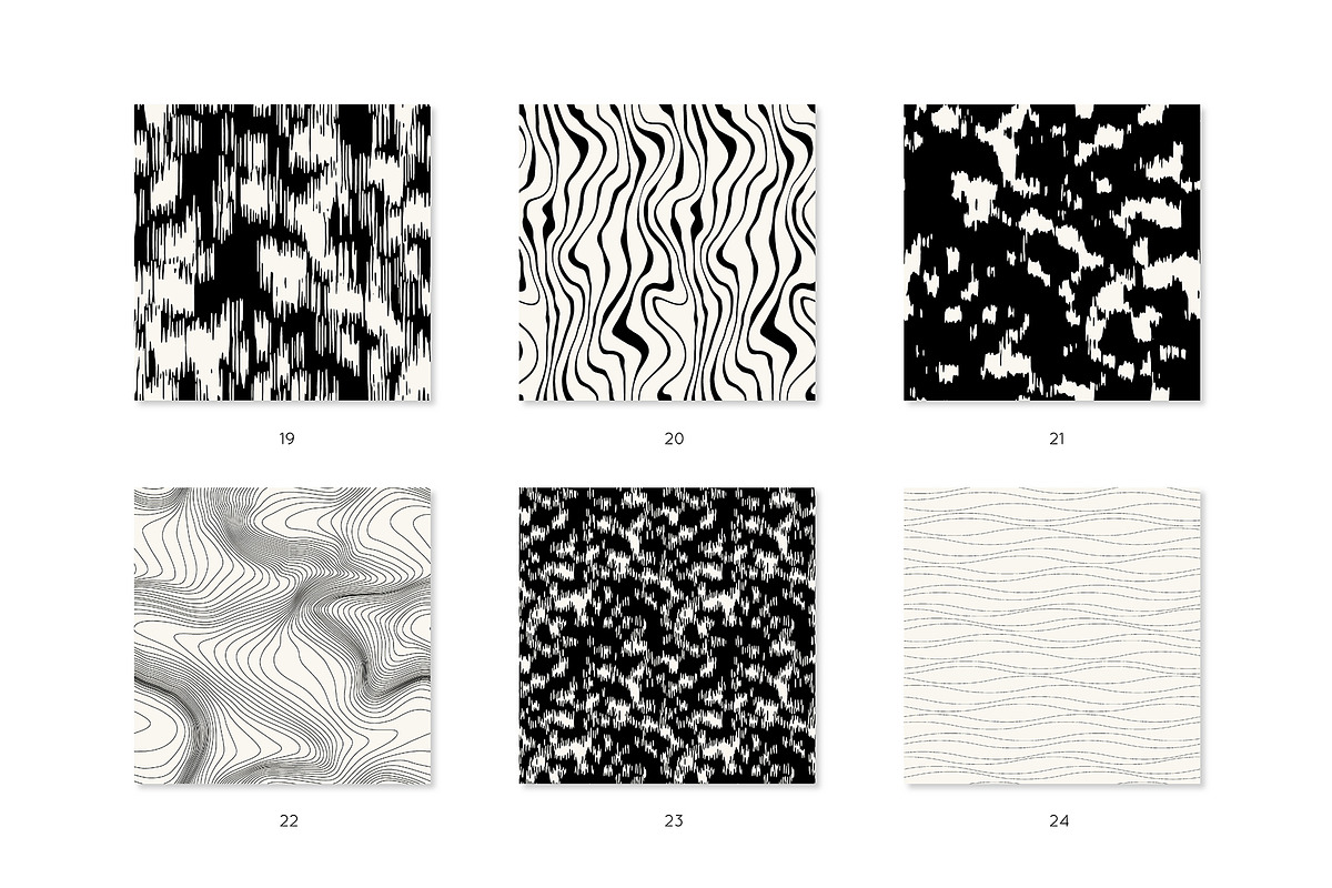 Spotty Waves | Seamless Patterns Set, a Pattern Graphic by Curly_Pat (Photo 5 of 7)