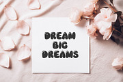 Sugar Mango Lovely Bubble Font, a Handwritten Font by BarcelonaShop (Thumbnail 3 of 9)