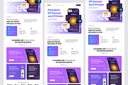 Cyber Swift Ink - VPN Landing Page, a Landing Page Template by SquidPixey (Thumbnail 5 of 5)