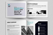 Business Plan Brochure Landscape, a Brochure Template by ContestDesign (Thumbnail 3 of 5)