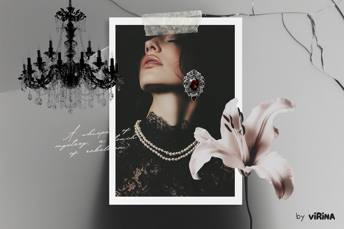 Dark Soul Collage Collection, an Object Graphic by VirinaDesign (Photo 9 of 11)