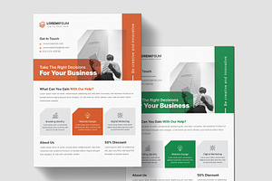 Minimal Creative Flyers, a Flyer Template by Pixelpick