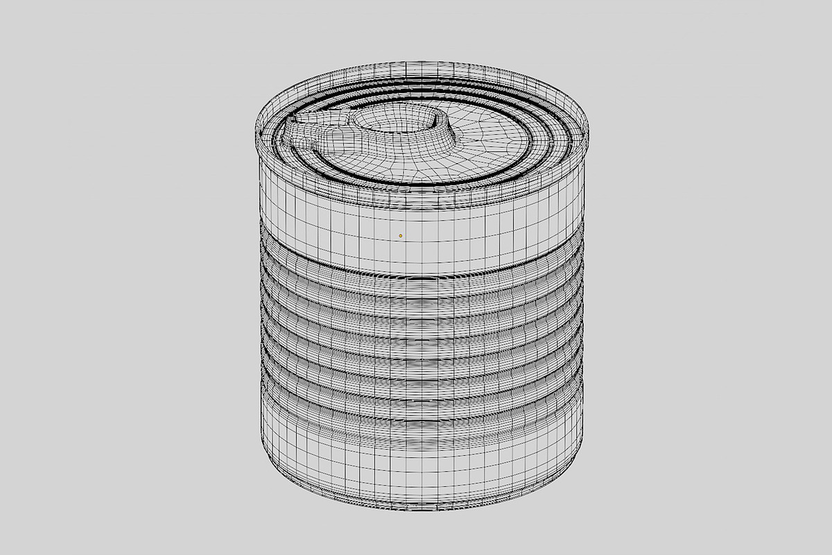 Food Can 3d model, an Object 3D Model by fahad121 (Photo 6 of 6)