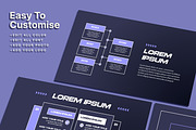Dark Purple Powerpoint Template, a Presentation Template by SKY CREATION (Thumbnail 3 of 6)