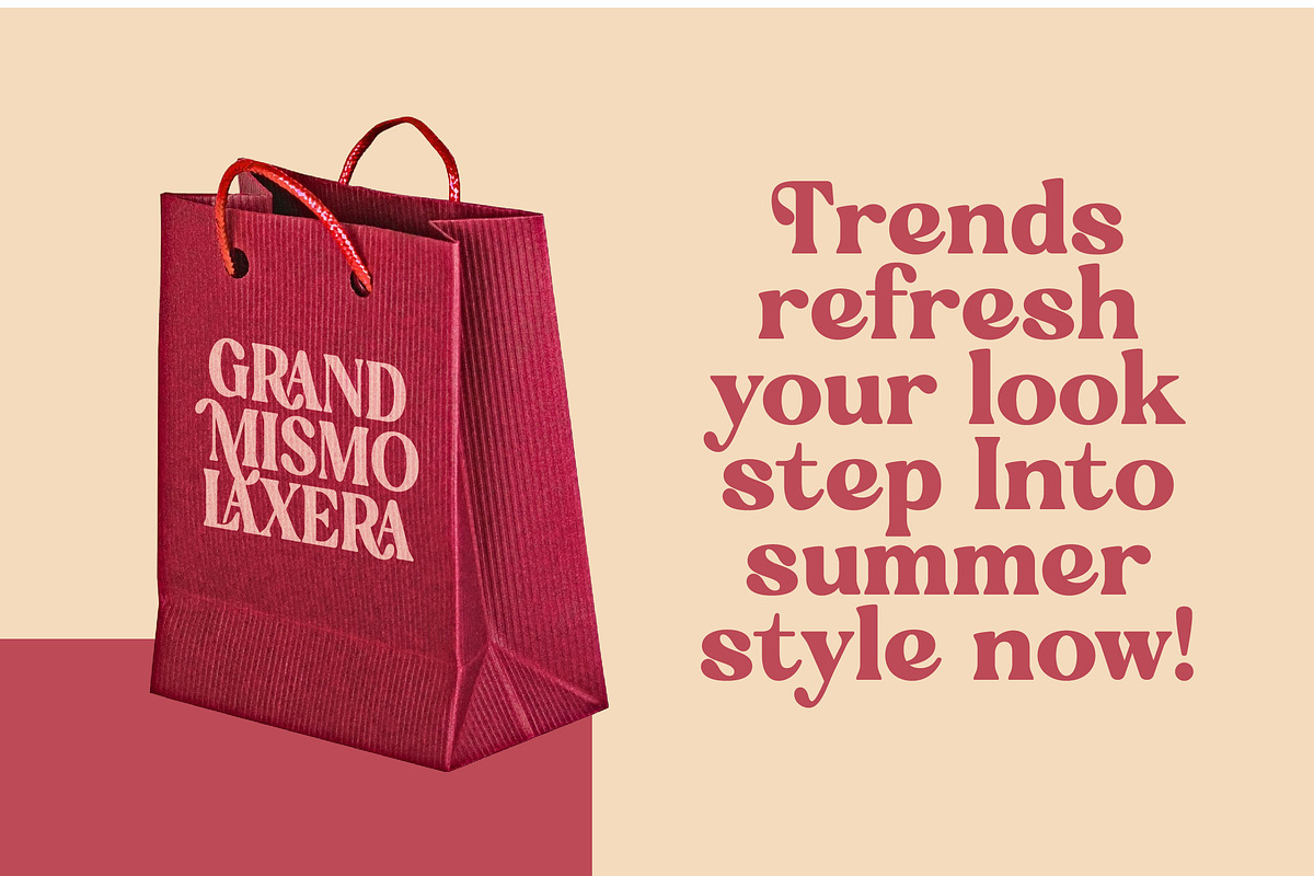 Regina Bonita Modern Retro Serif, a Serif Font by timelesstype.co (Photo 6 of 20)
