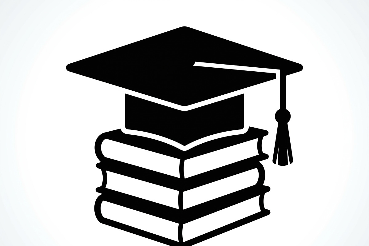 50 Graduation Cap and Book, an Education Illustration by Amazin_art (Photo 10 of 28)