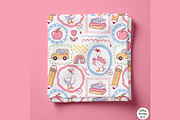 Silly Goose School Seamless Pattern, an Education Illustration by TitaLivingArt (Thumbnail 4 of 13)