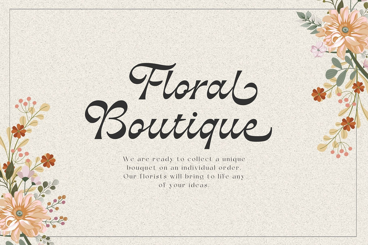 Vagodha - Retro Script, a Script Font by Sronstudio (Photo 2 of 13)