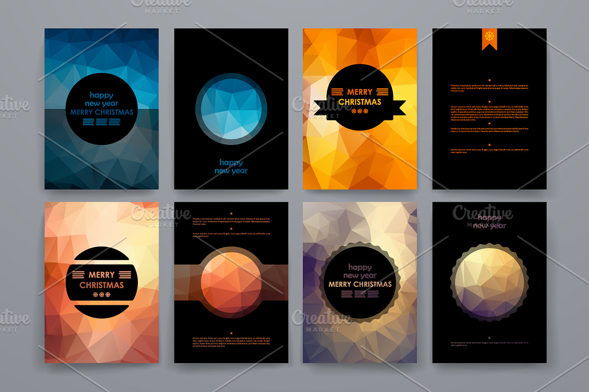 Set of 9 Christmas brochures, a Brochure Template by Palau (Photo 10 of 10)