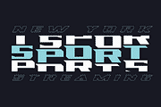 Racing Sunday, a Sans Serif Font by ahweproject (Thumbnail 5 of 9)