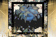 White peonies bouquet, snake clipart, an Illustration by WonderWonder (Thumbnail 9 of 9)