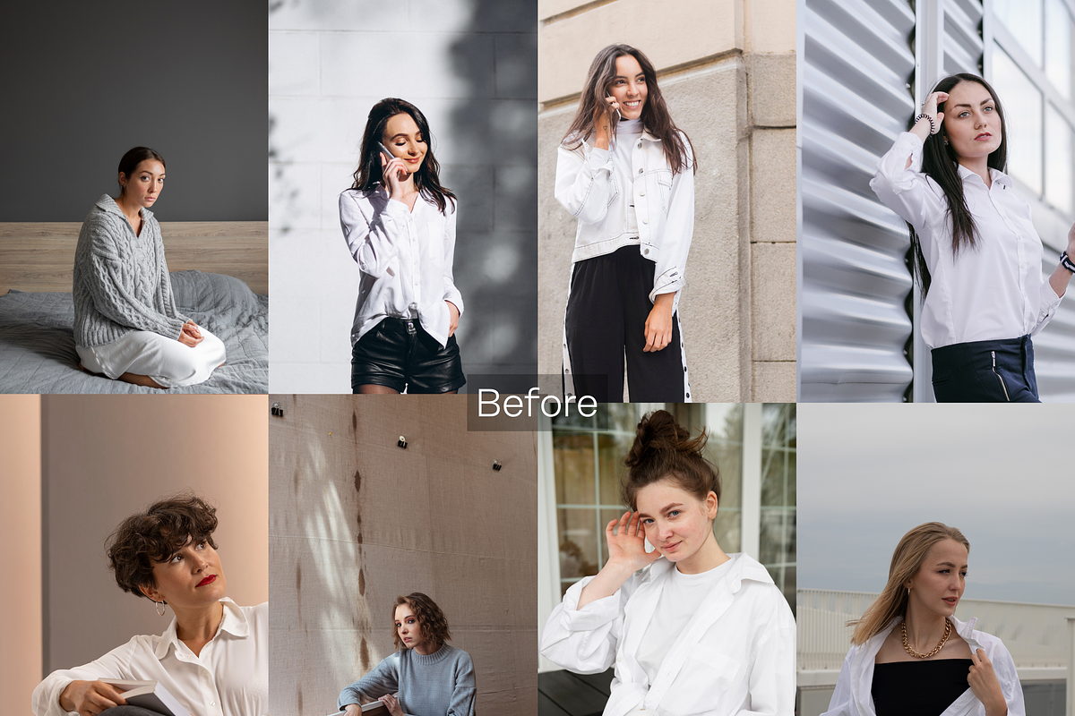 15 White Gray Lightroom Presets, a Preset Add-On by RamsaGraphi (Photo 2 of 9)