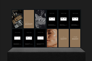 Brow & Beauty Instagram Templates