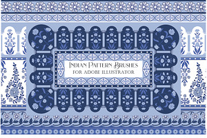 Illustrator Pattern Brushes, India