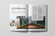 Travel Magazine Template, a Magazine Template by xtratimebd (Thumbnail 4 of 11)