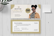 Clothing And Apparel Gift Voucher, a Card Template by MightyDesign (Thumbnail 2 of 6)