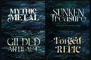 Nautical Cinematic Title Text Effect, a Layer Style Add-On by Andrew Skoch Design (Thumbnail 3 of 6)
