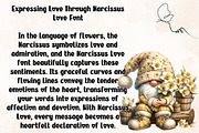 Narcissus Love - Handwritting, a Handwritten Font by Charmingbear59.design (Thumbnail 2 of 5)
