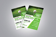 Golf Tournament Flyer Template, a Flyer Template by Designscozy (Thumbnail 2 of 4)