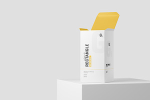 Rectangle Box Packaging Mockup