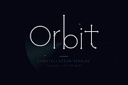 Orbit — Constellation Display Font, a Handwritten Font by Lettra Studio (Thumbnail 1 of 18)