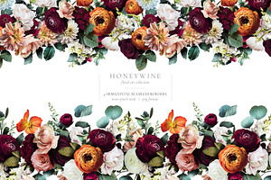 Honeywine Floral Art Collection