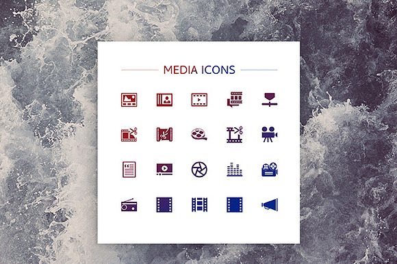 Media Icons