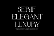 Mechooa - Modern Elegant Font, a Serif Font by Iqsiart Studio (Thumbnail 3 of 8)