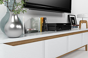 TV stand 1702, a Furniture 3D Model by inDahouze (Thumbnail 5 of 9)