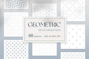 Geometric Minimalism - 60 Patterns