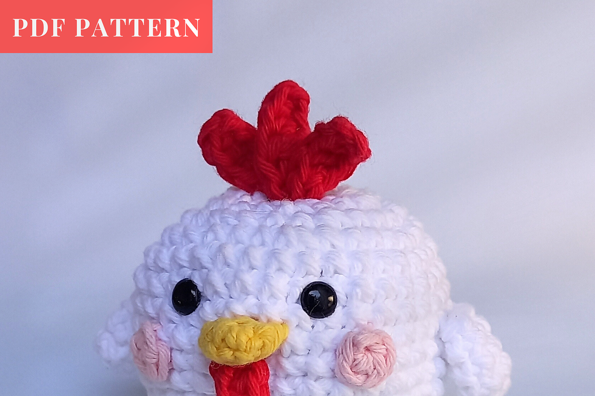Amigurumi Chicken Crochet Pattern, a Pattern Graphic by OkiDocs Resume Templates (Photo 1 of 8)