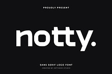 Notty Elegant Logo Font