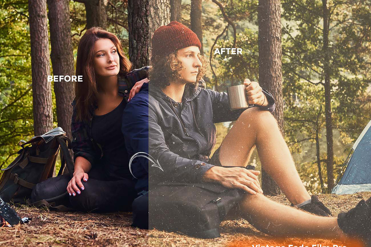 25 Analog FX Photoshop Action Bundle, an Action Add-On by Studio Retouch (Photo 33 of 59)