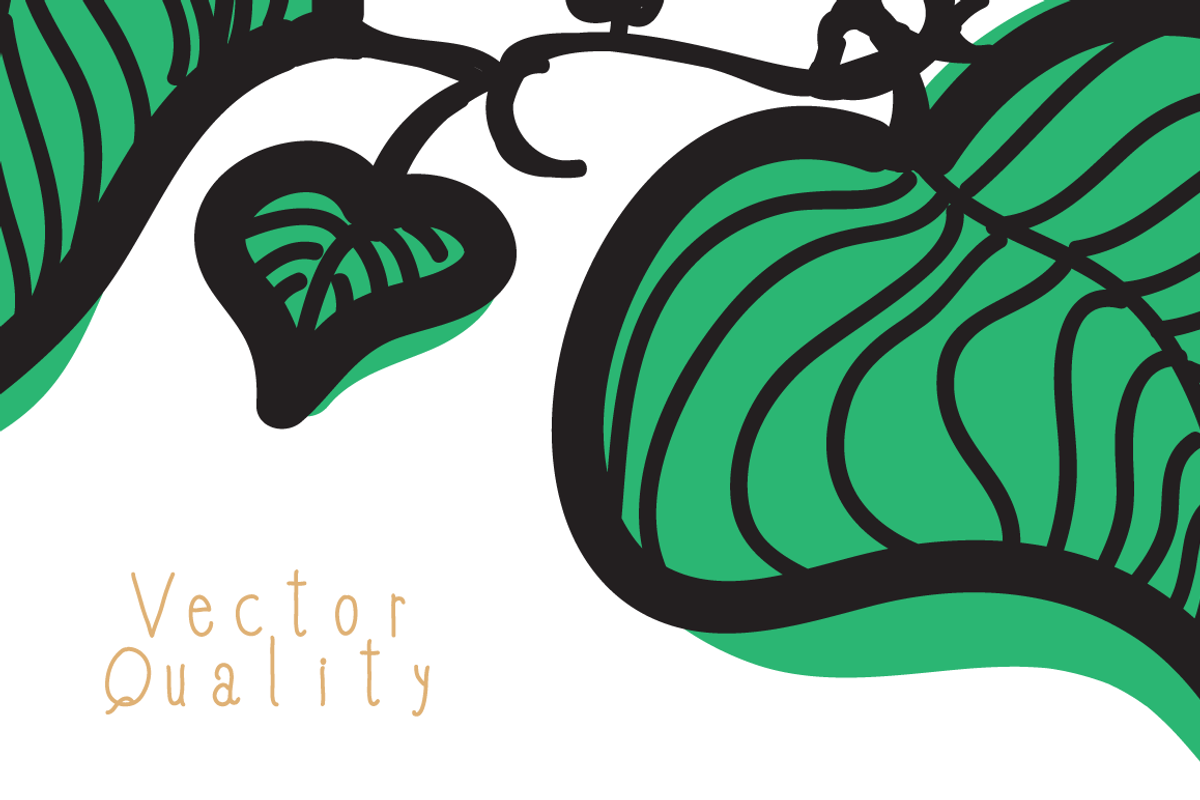 20 Plants Illustrations - Vector Art, an Illustration by MeHi (Photo 3 of 4)