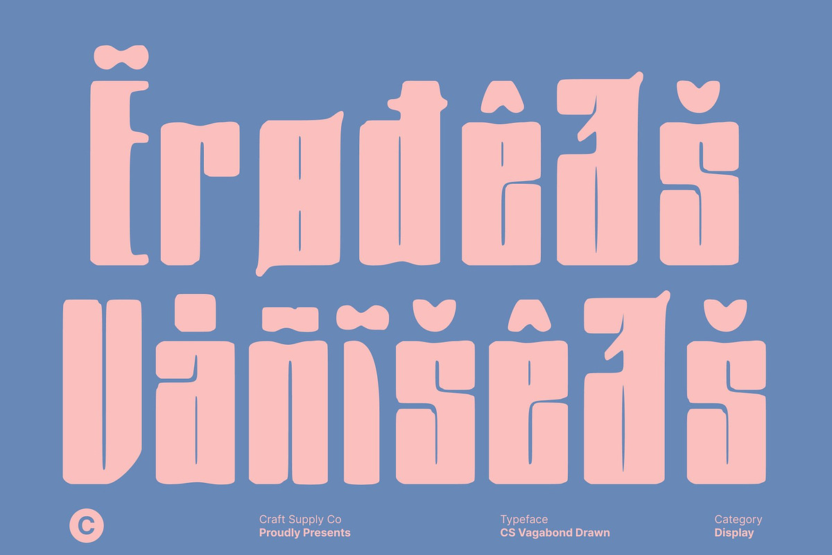 CS Vagabond Drawn, a Sans Serif Font by Craft Supply Co. (Photo 6 of 8)