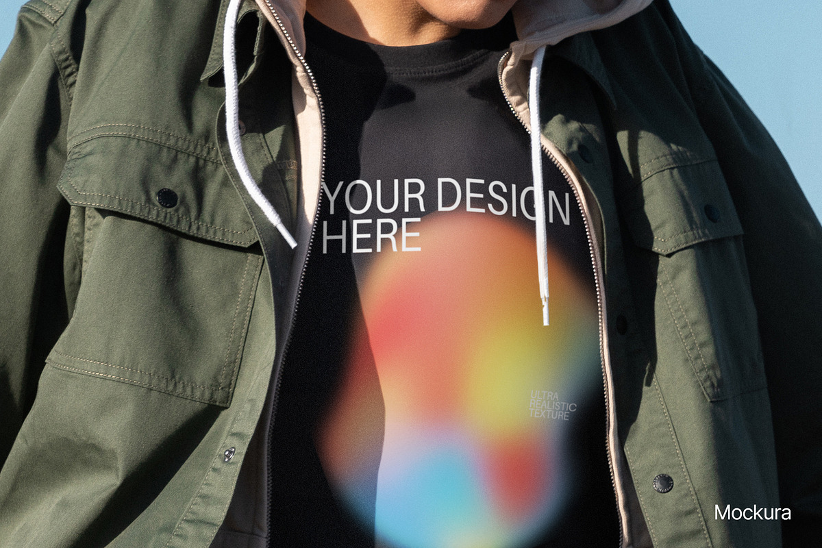 T-Shirt Streetwear Mockup – Mockura, a Shirt Mockup by Mockura (Photo 2 of 6)