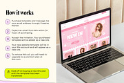 Retro Pink Wix Template, a Wix Template by Template Twist Shop (Thumbnail 4 of 10)