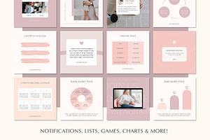 Blogger Instagram Template Canva