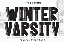 Winter Varsity | Script Font