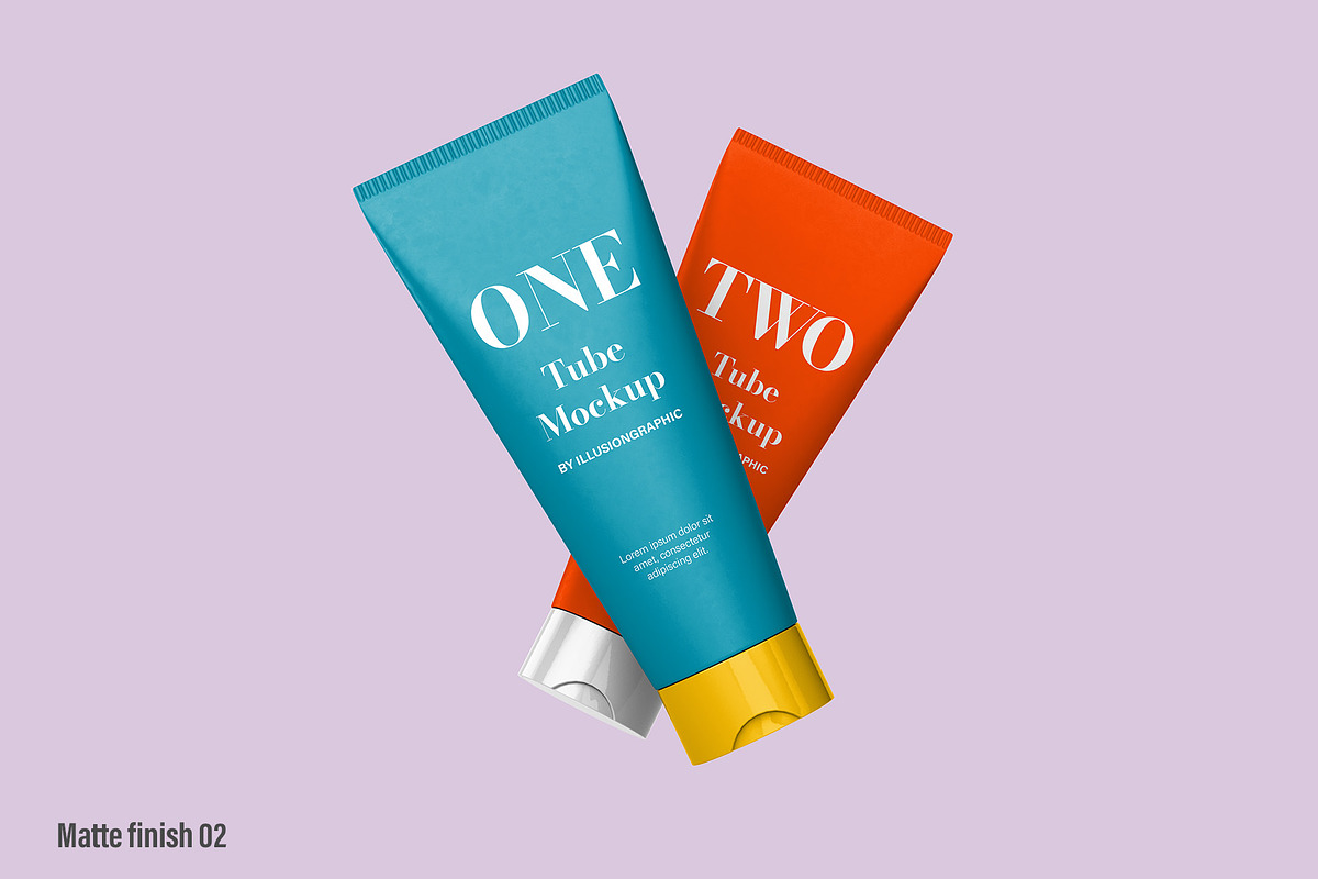Skincare Tube Mockup 4 view 8 mockup, a Packaging Mockup by Illusiongraphic (Photo 7 of 20)