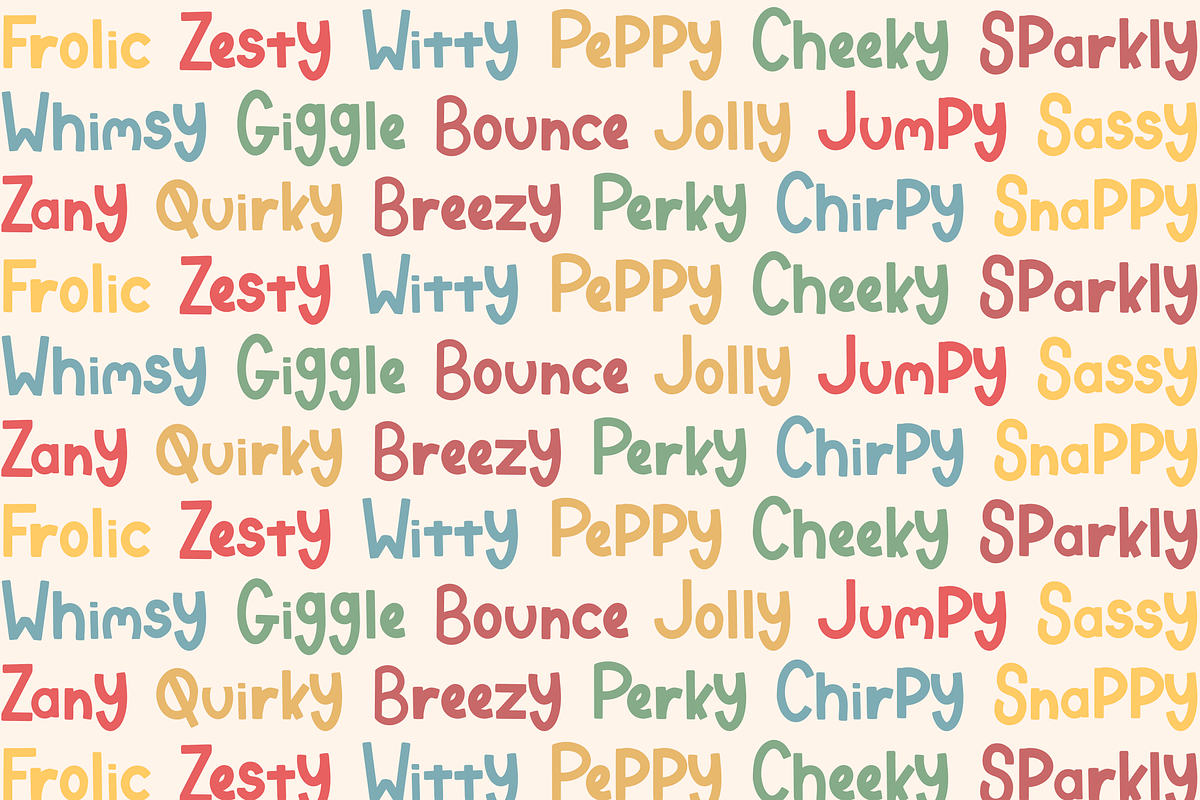 Playbean, a Handwritten Font by Dm Studio (Photo 7 of 10)
