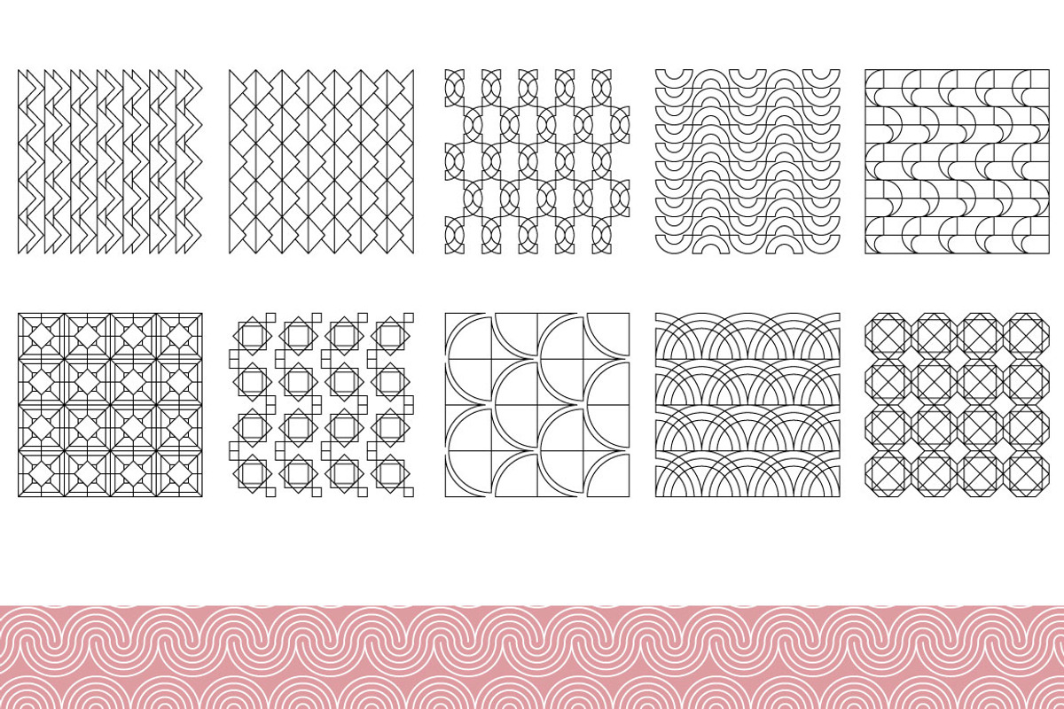 75% OFF Geo Shapes Bundle, a Pattern Graphic by ItsDianaDesign (Photo 8 of 20)