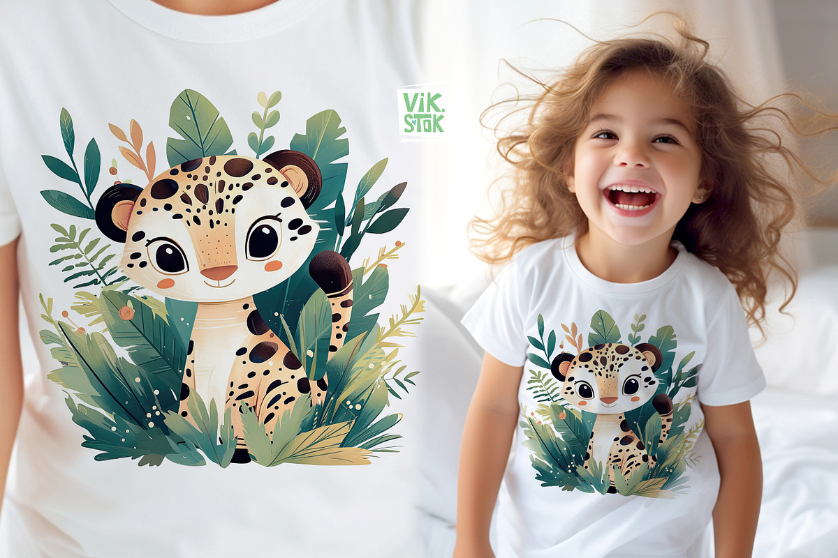 Safari Animal Clipart Bundle, an Animal Illustration by vik.stock (Photo 3 of 7)