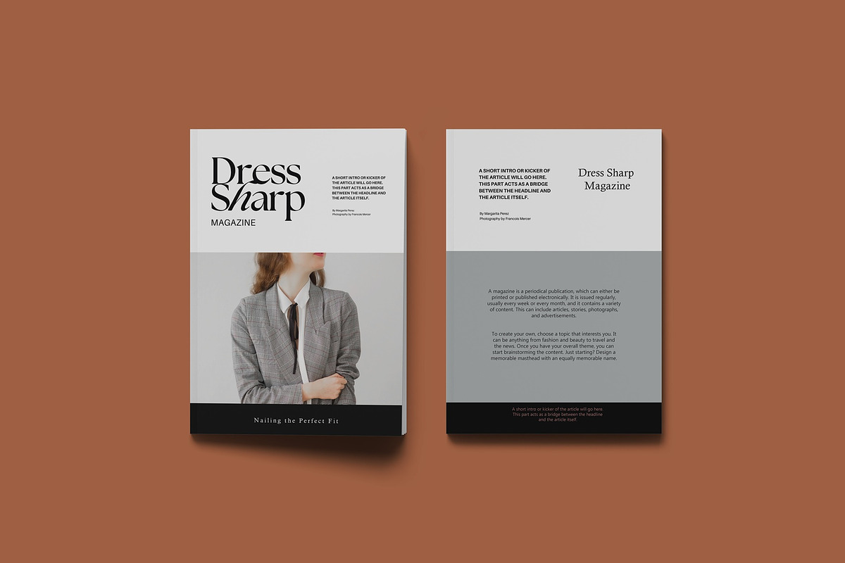 A4 Magazine Mockup, a Books & Magazine Mockup by Tahtagraphic (Photo 4 of 13)
