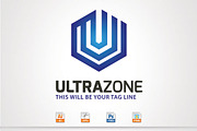 Ultra Zone,U Letter Logo, a Branding & Logo Template by stock6design (Thumbnail 1 of 2)