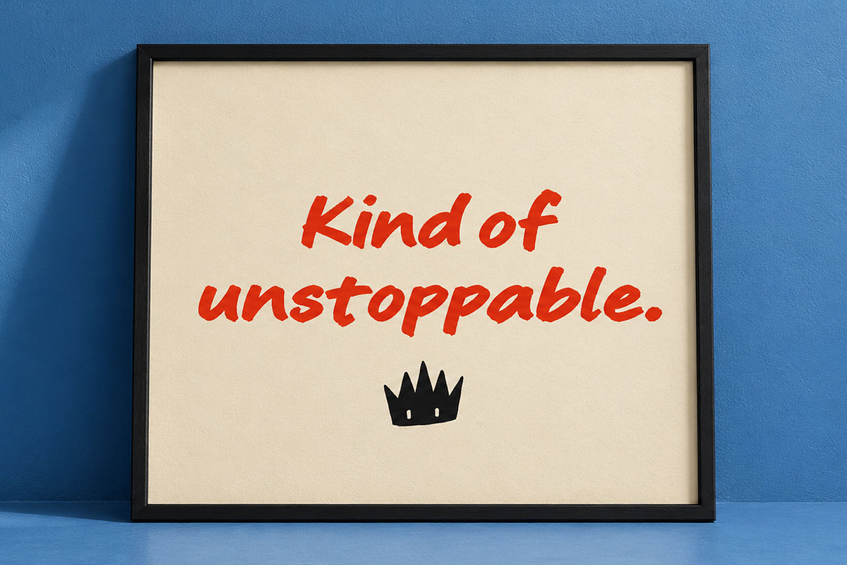 Hustle Marker Font, a Handwritten Font by Handmadefont (Photo 6 of 15)