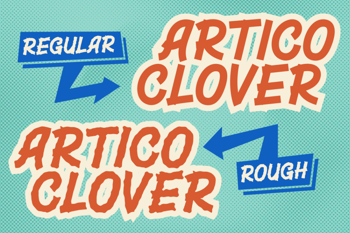 VT Artico Clover – Retro Brush Font, a Handwritten Font by ViactionType (Photo 3 of 12)
