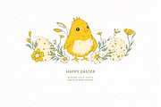 Easter Clipart & Pattern Bundle, an Object Graphic by Red Ink (Thumbnail 8 of 8)