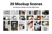 Signage Mockups vol.02 - Advertising, an Advertising Mockup by MockupForest (Thumbnail 2 of 9)